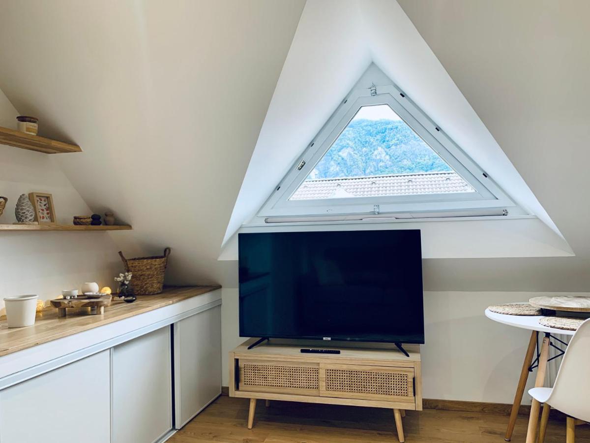 Le Nid De L'Aigle Apartment ซาล็องช์ ภายนอก รูปภาพ