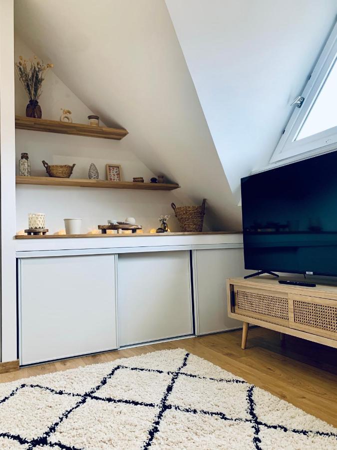 Le Nid De L'Aigle Apartment ซาล็องช์ ภายนอก รูปภาพ